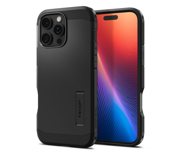 SPIGEN Tough Armor Mag Magsafe do iPhone 16 Pro Black ACS08146 - 1279659 - zdjęcie